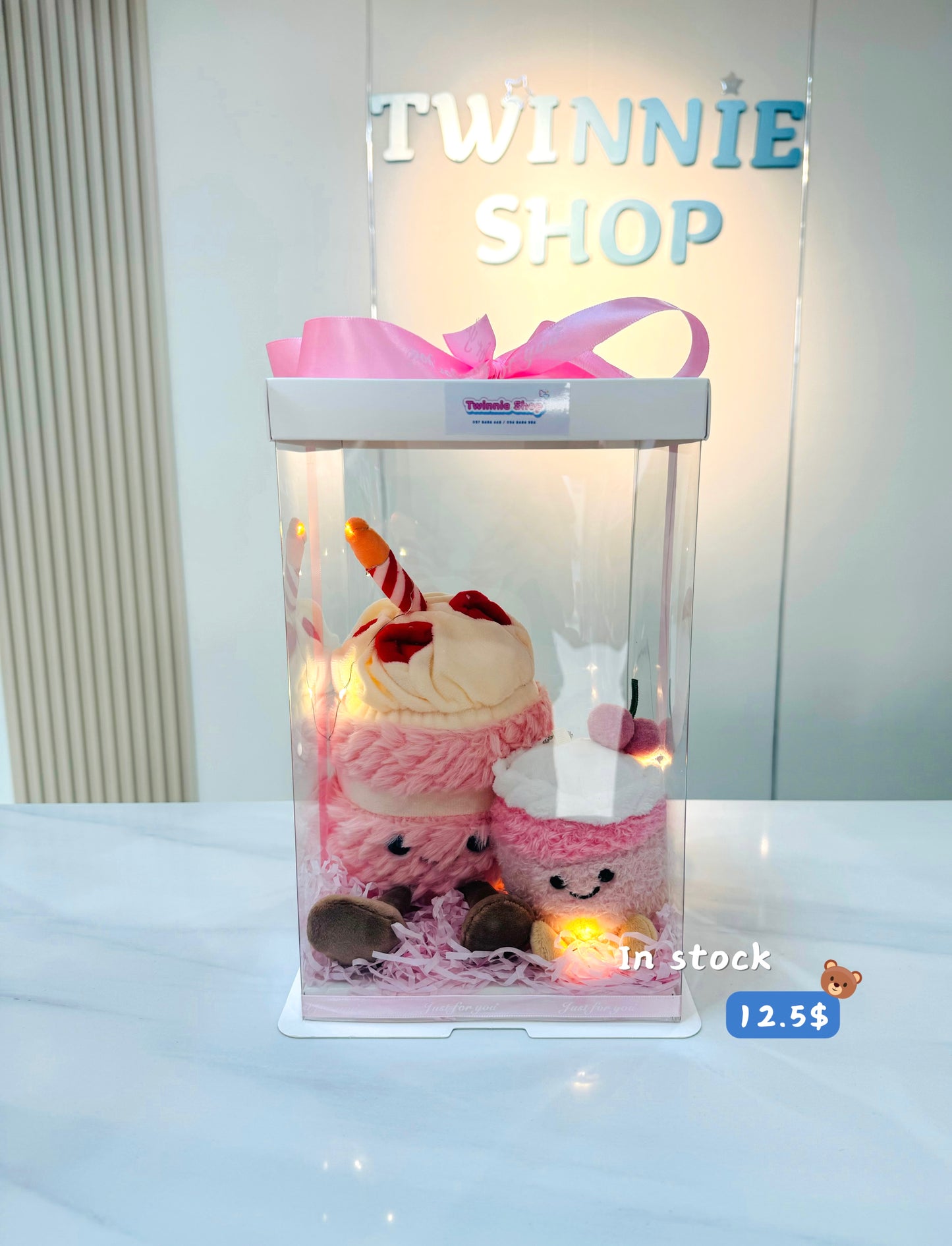 SRBK | Pink cake mix gift box