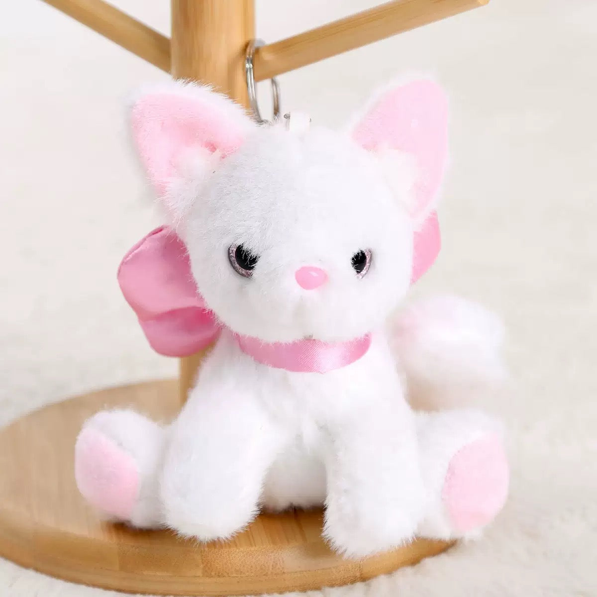 KEY | Ribbon cat keychain