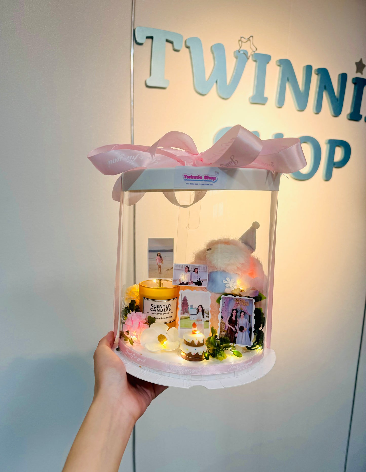 CD | Rabbit candle photo set