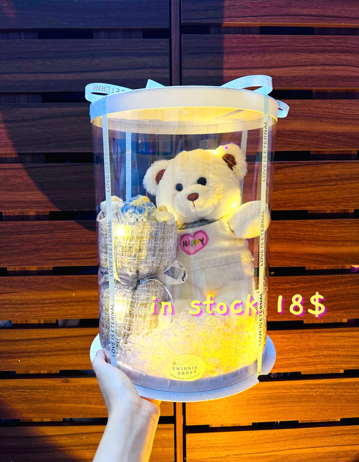 SRBFW | Teddy bear flower bunch