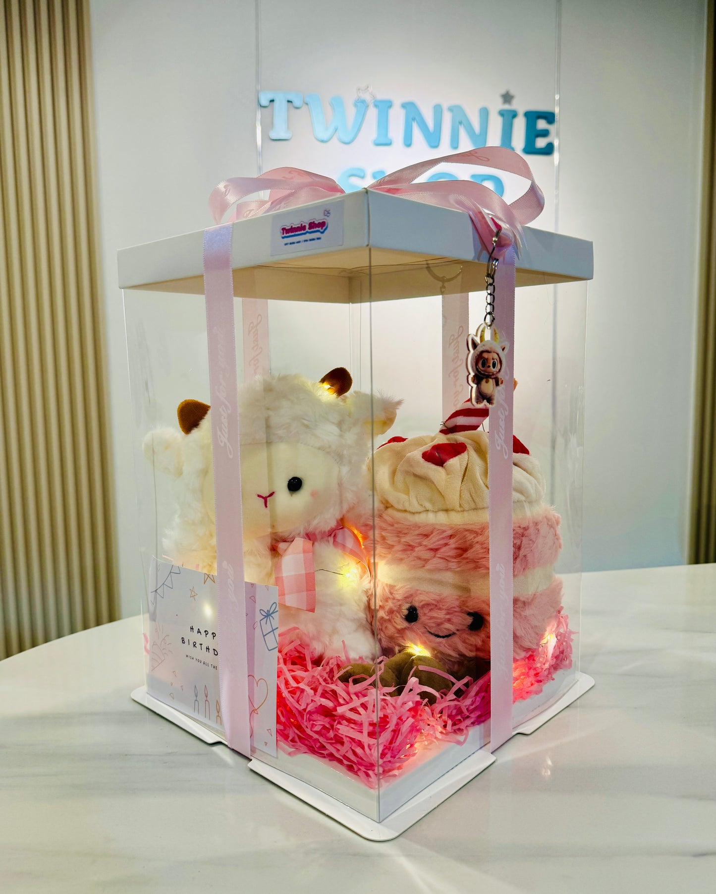 CPB | Pink cake birthday set