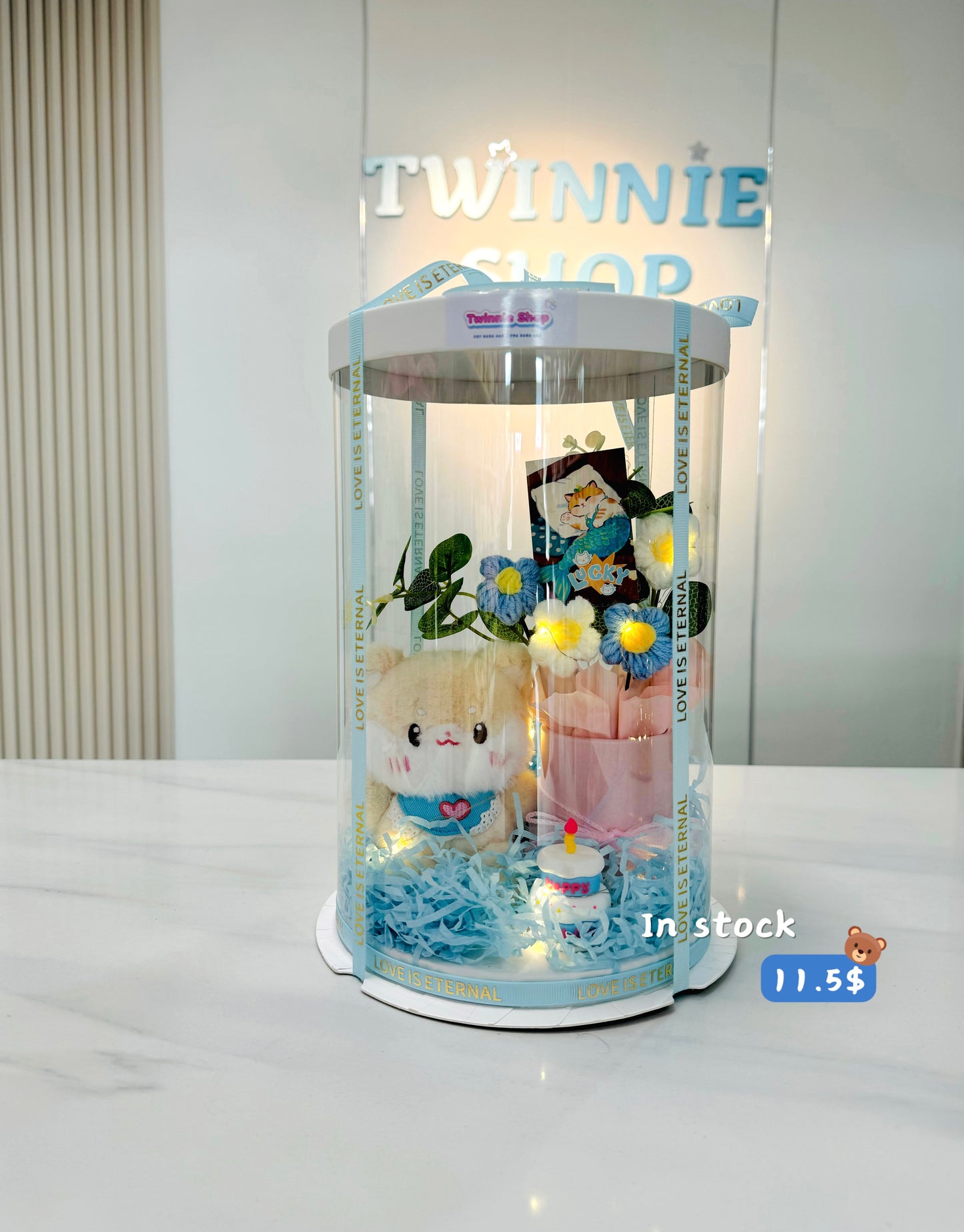 KCB | Meow keychain flower set