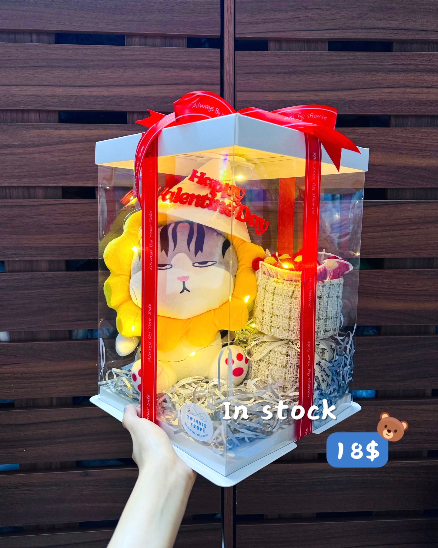 VLT | Sunflower cat flower gift box