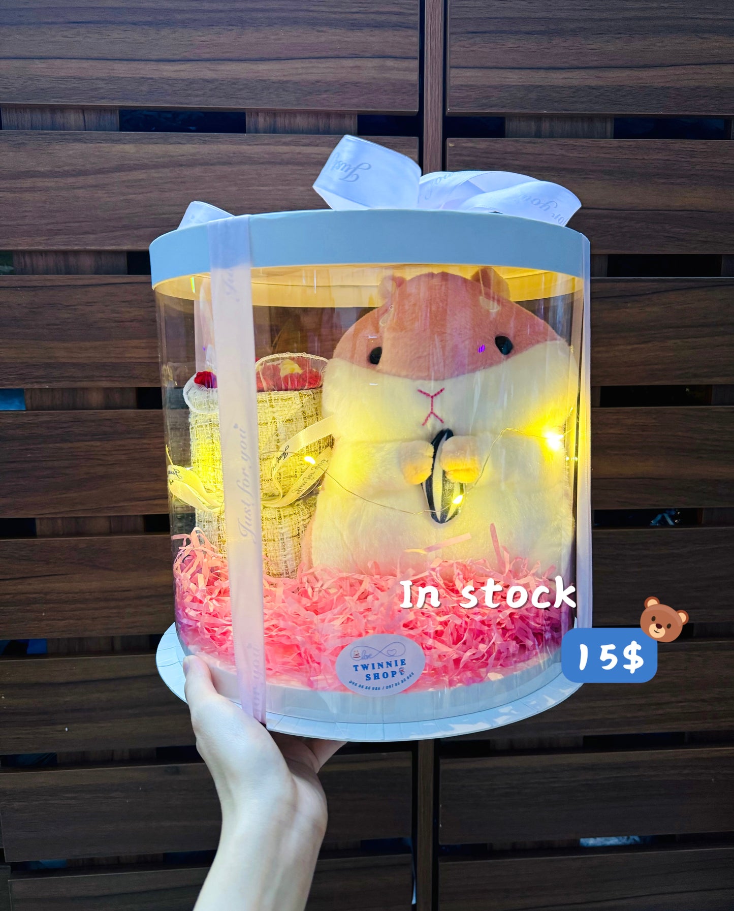 SRBFW | Hamster flower bunch gift set