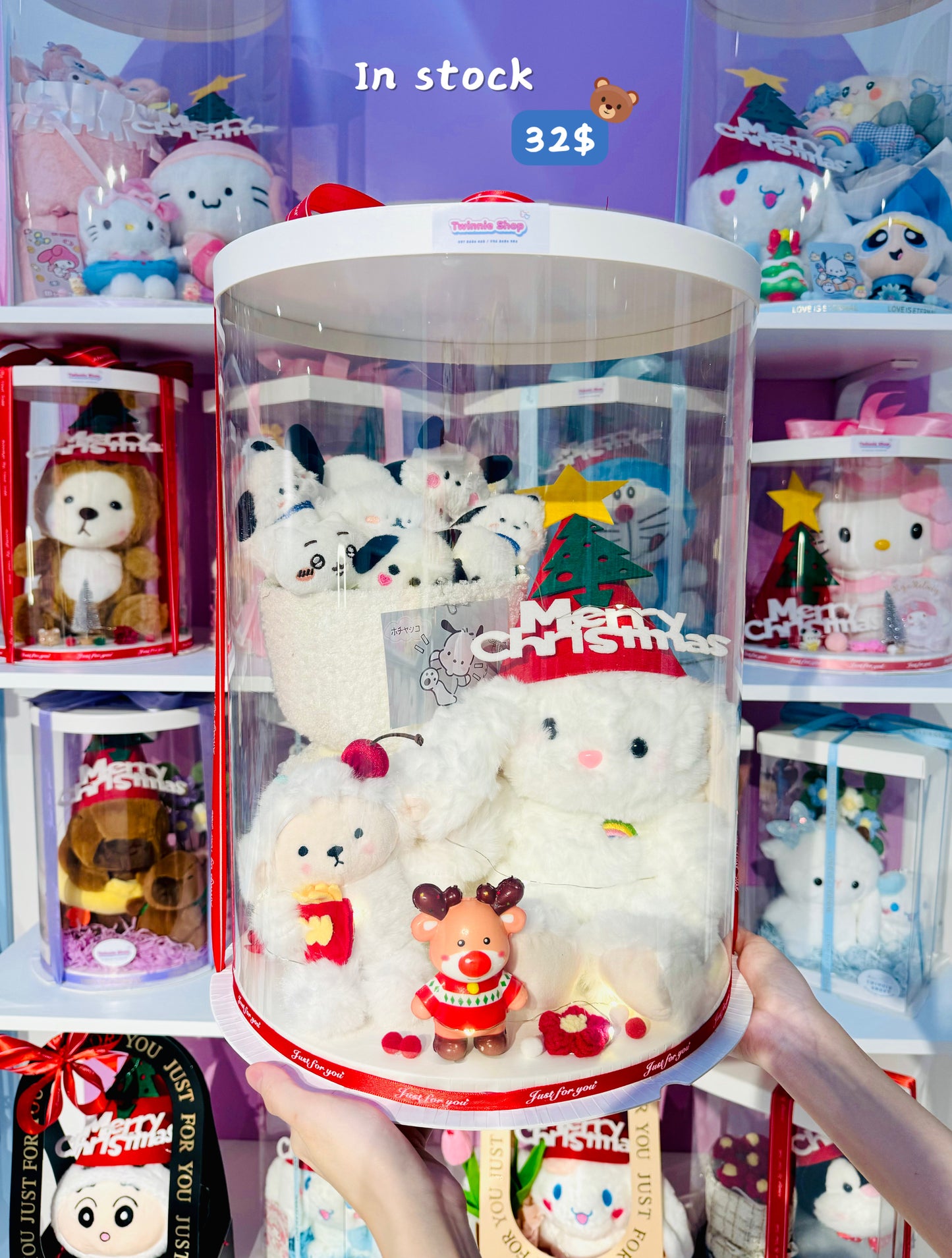 Xmas | White Red Christmas set