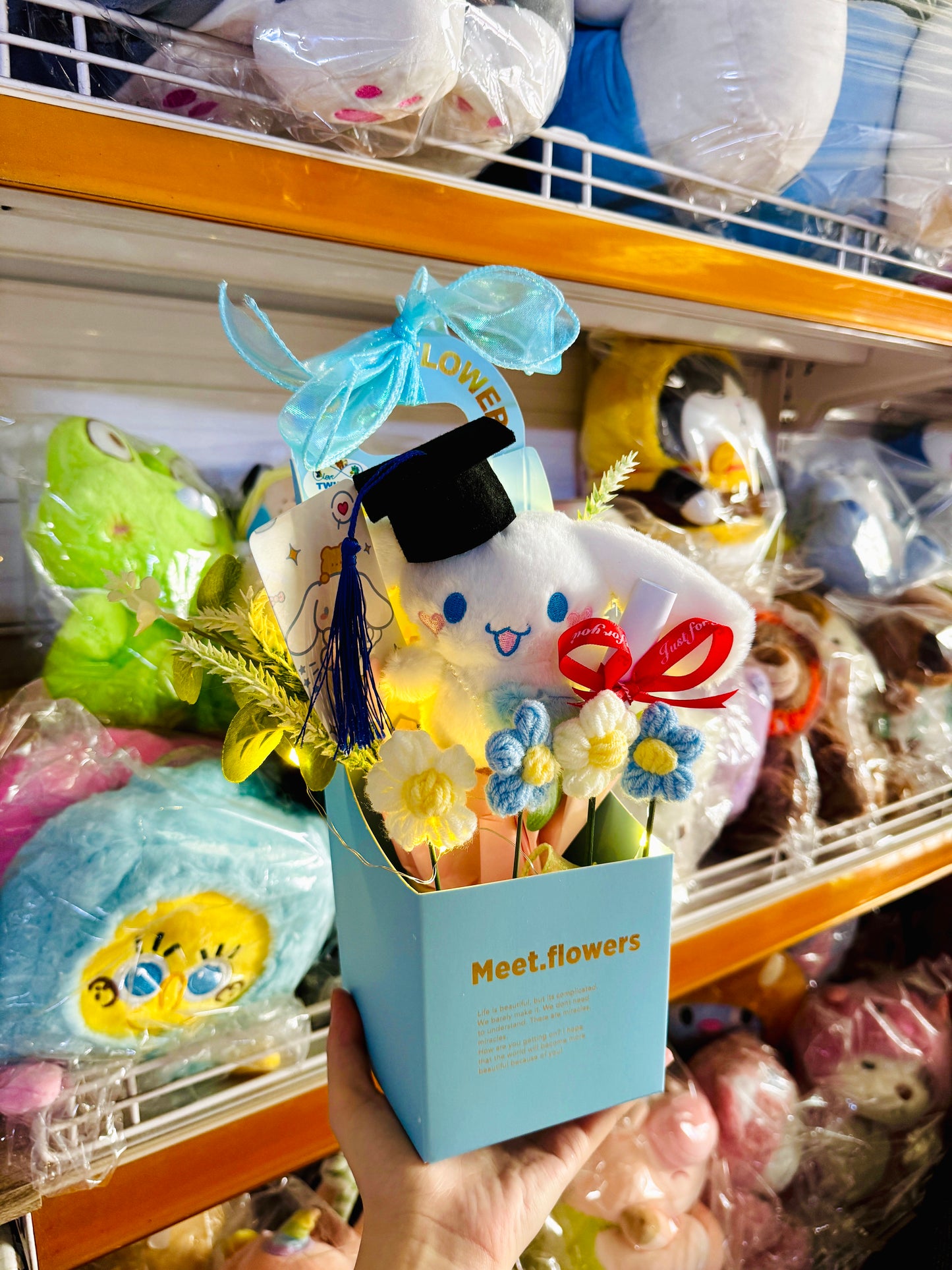 GRA | Cinamoroll graduate flower bag