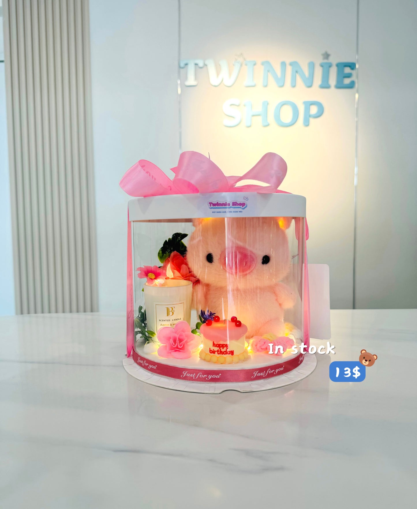 SRB | Piggy candle set