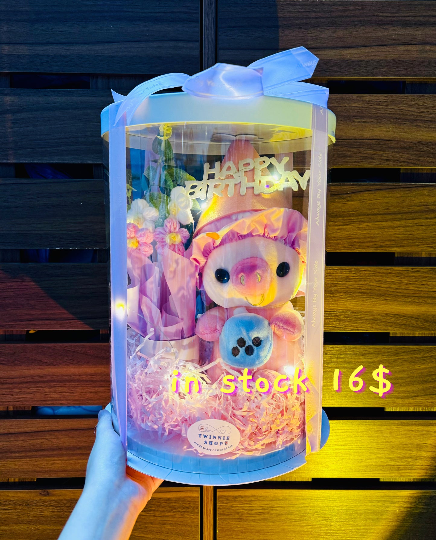 BD16 | milk tea pig birthday box