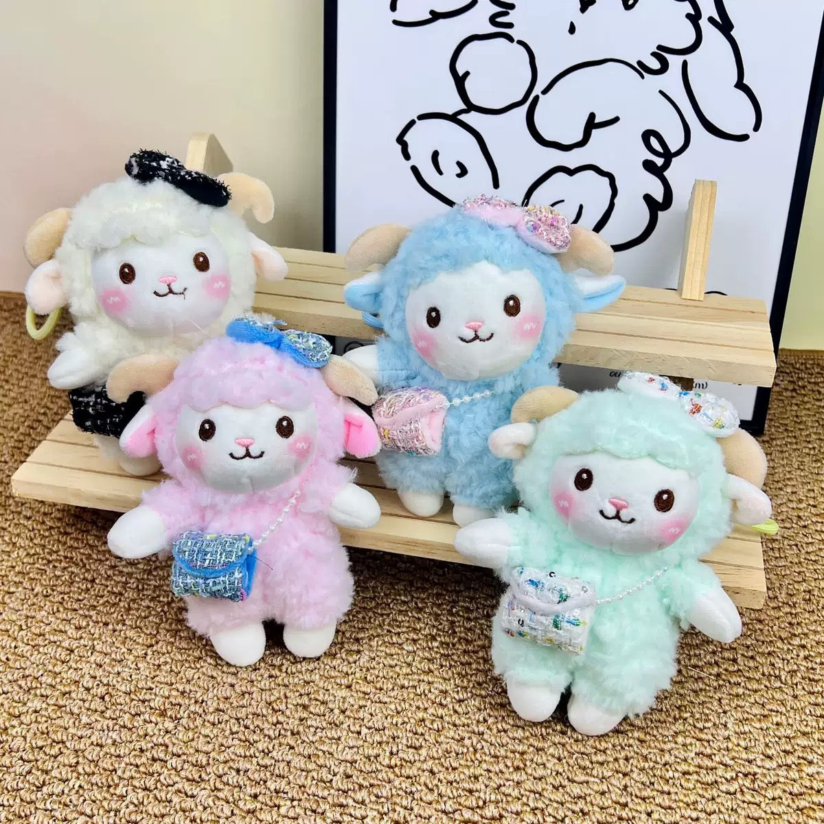 KEY | Sheep keychain