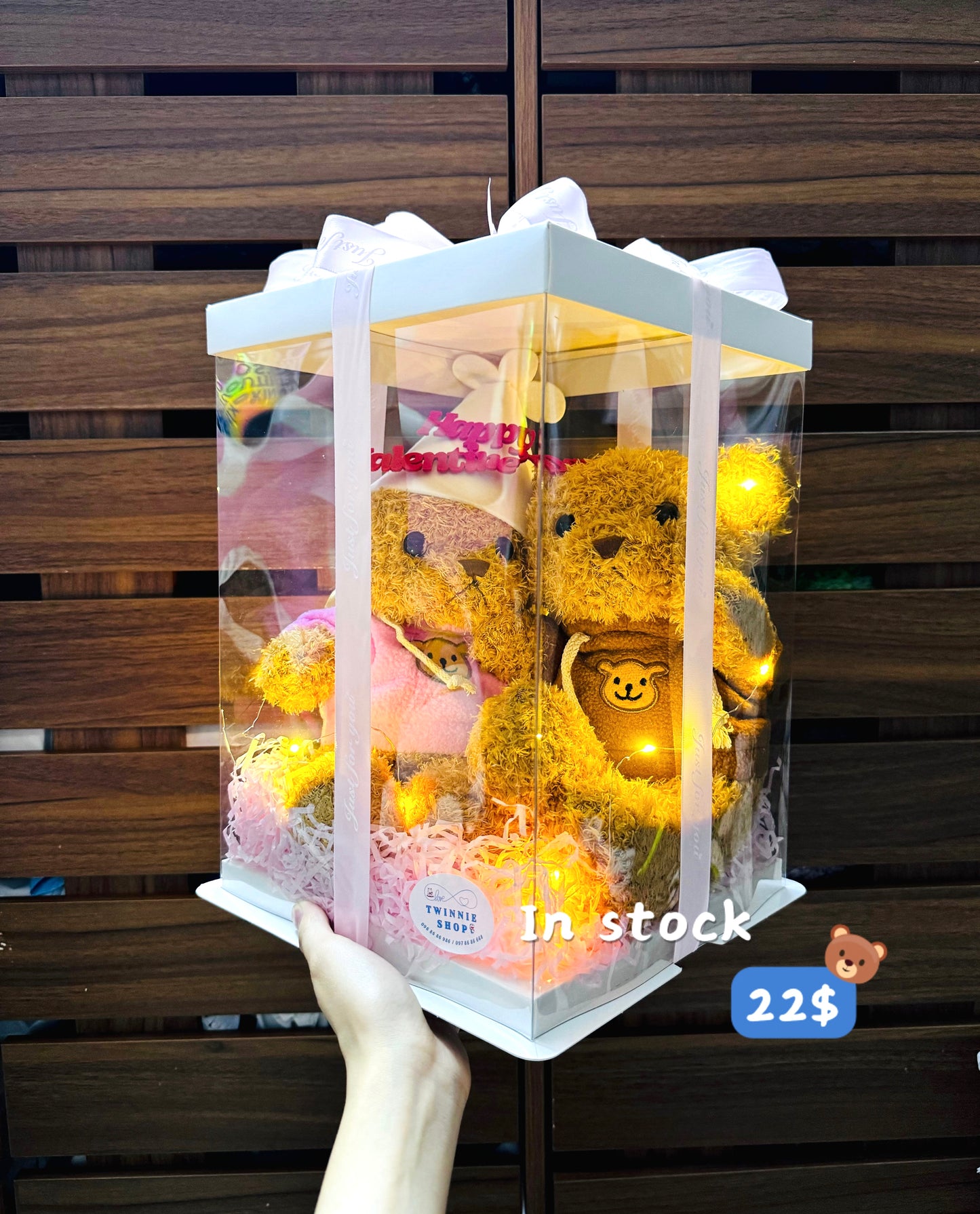VLT | Couple bear valentine box