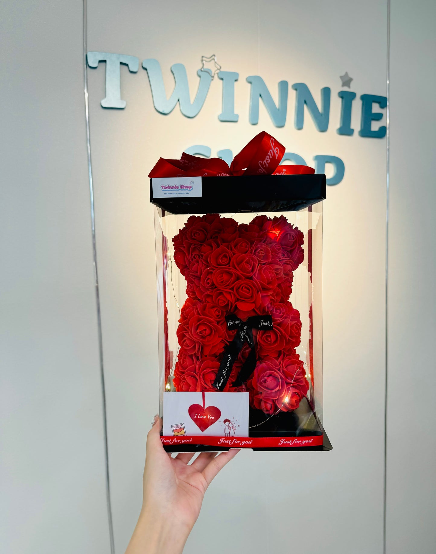 FWB | Rose bear gift box