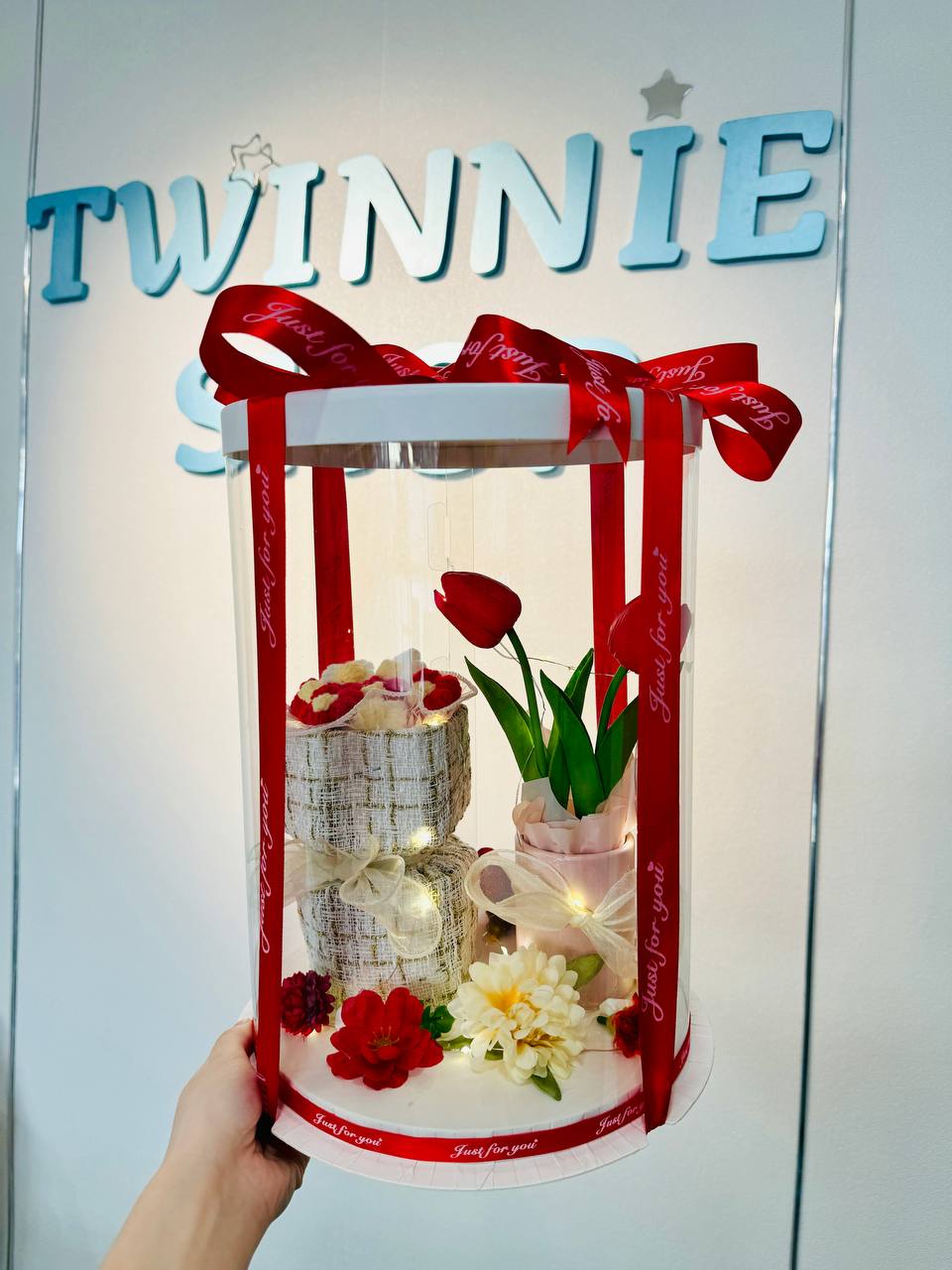 FWB | Red flower gift set
