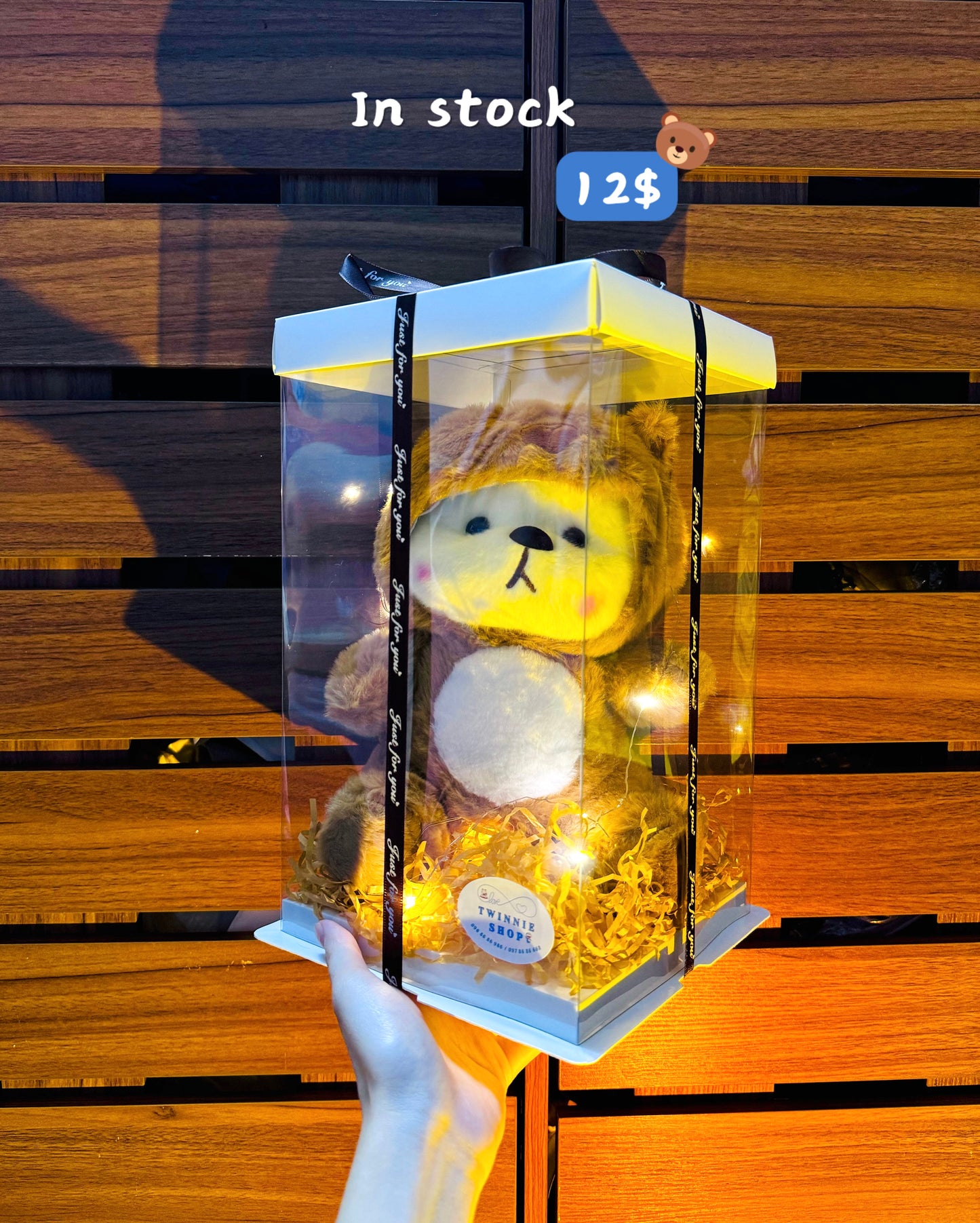 SRB10 | Pink Bear gift box