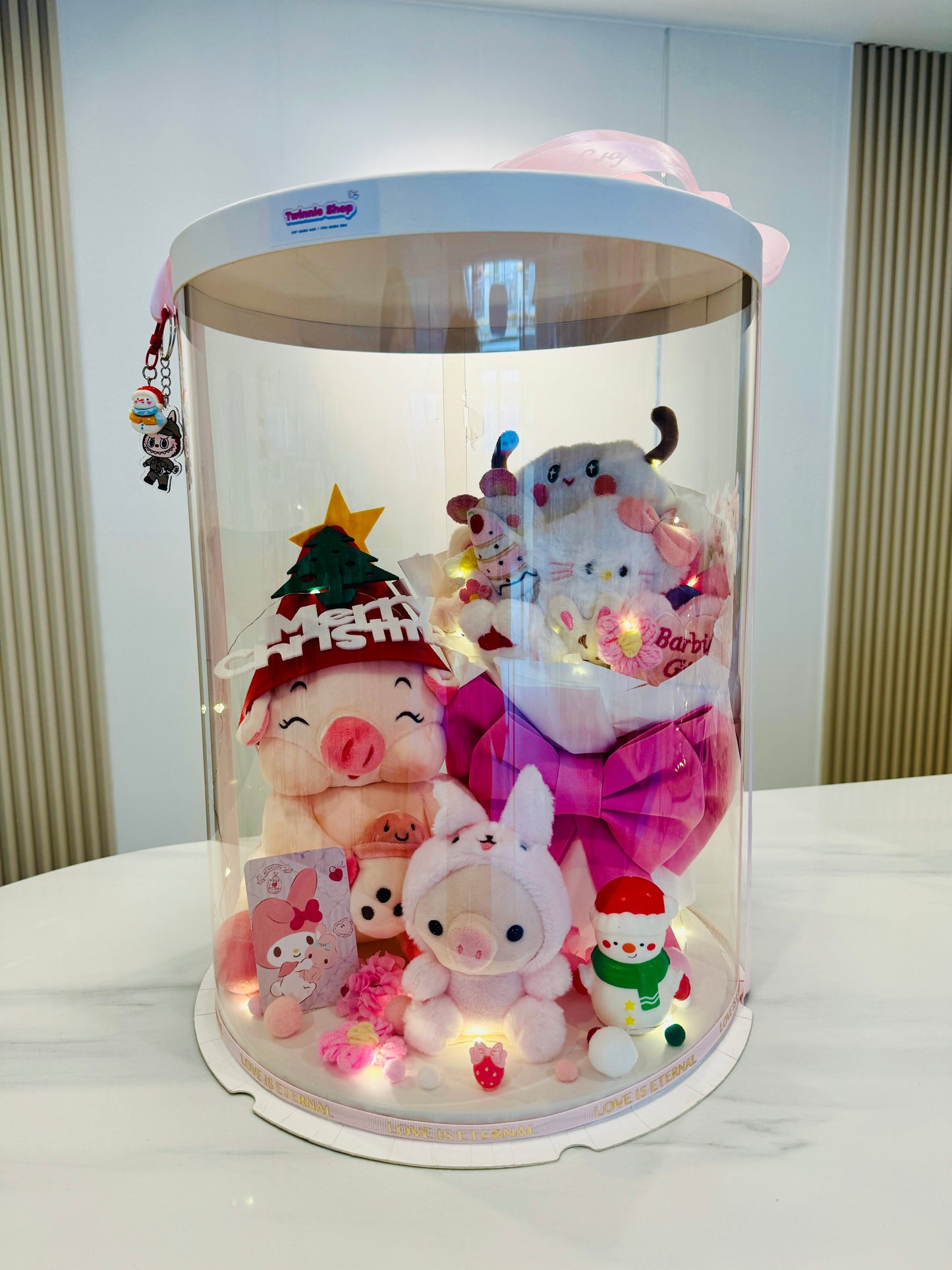 XMAS | Piggy flower Christmas set