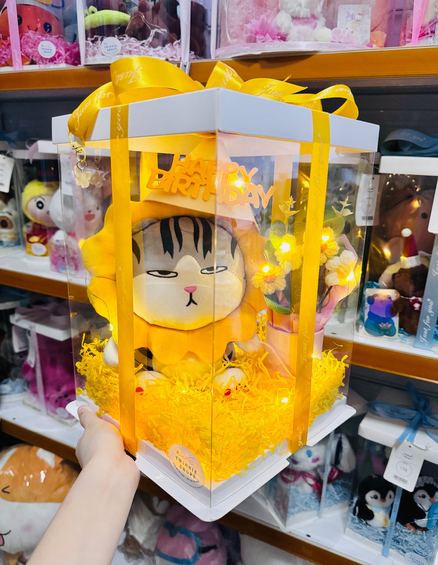 BD16 | Sunflower Cat birthday box