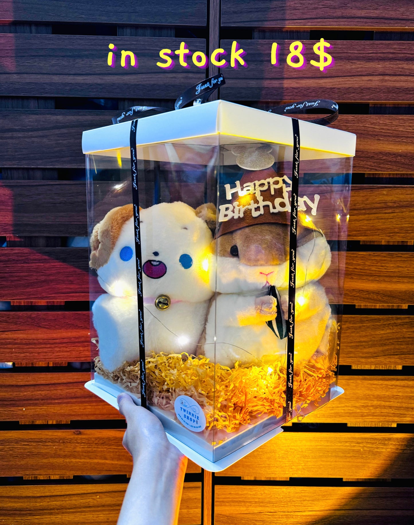 CPBBD | Hamster birthday couple set