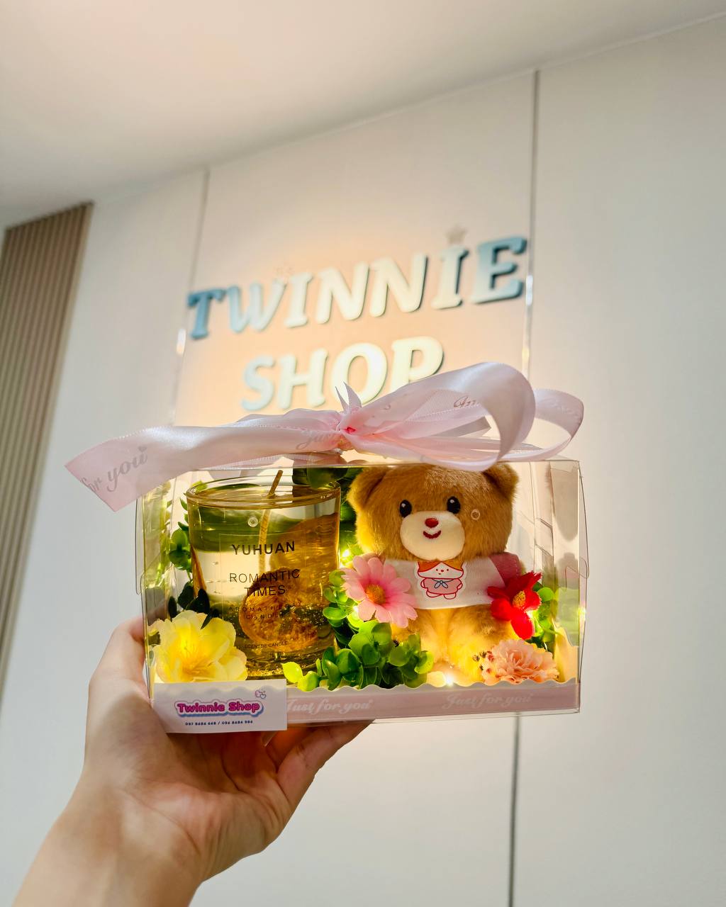 CD | Teddy bear candle set