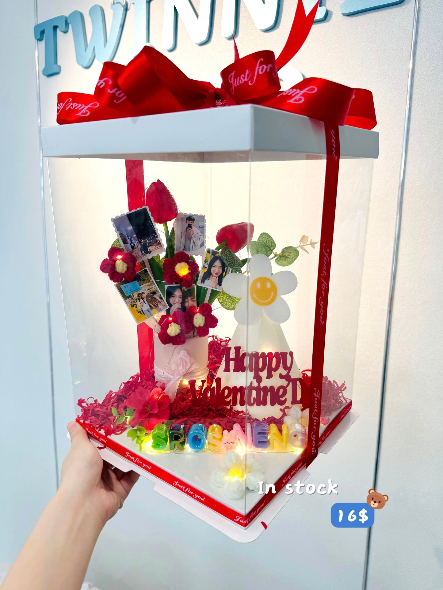 VLT | Valentine photo flower set