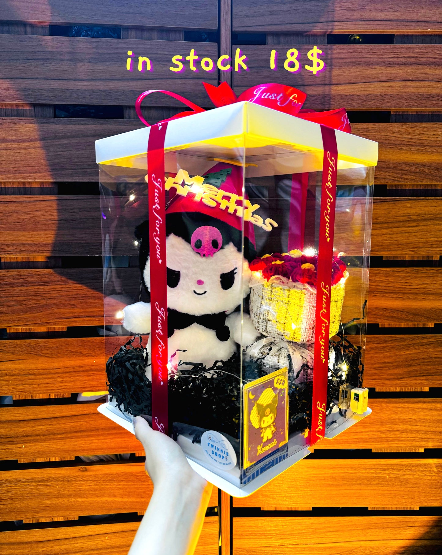 Xmas | Kuromi flower bunch gift set