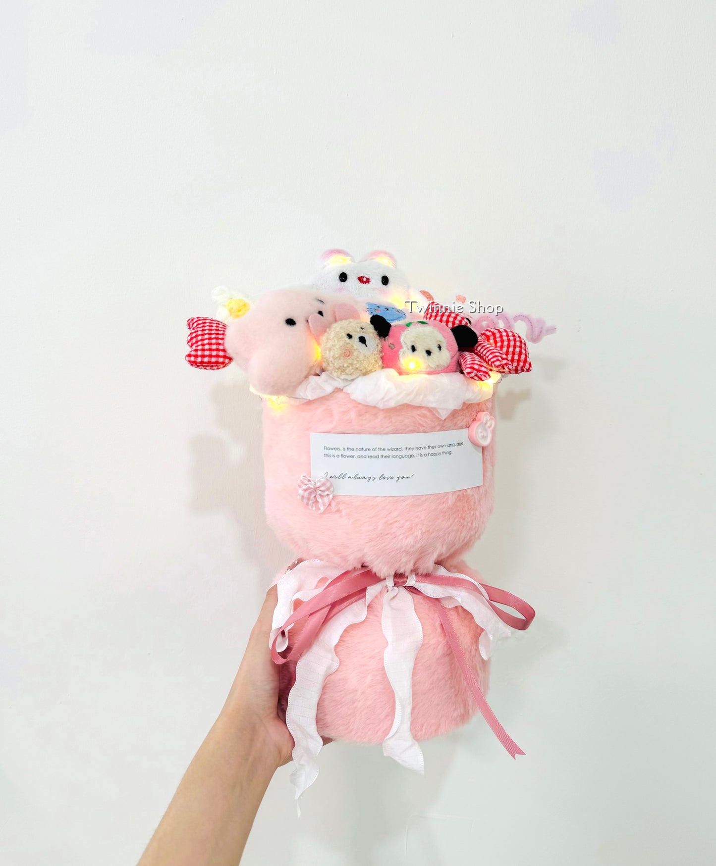 FW | Pink rabbit flower bunch