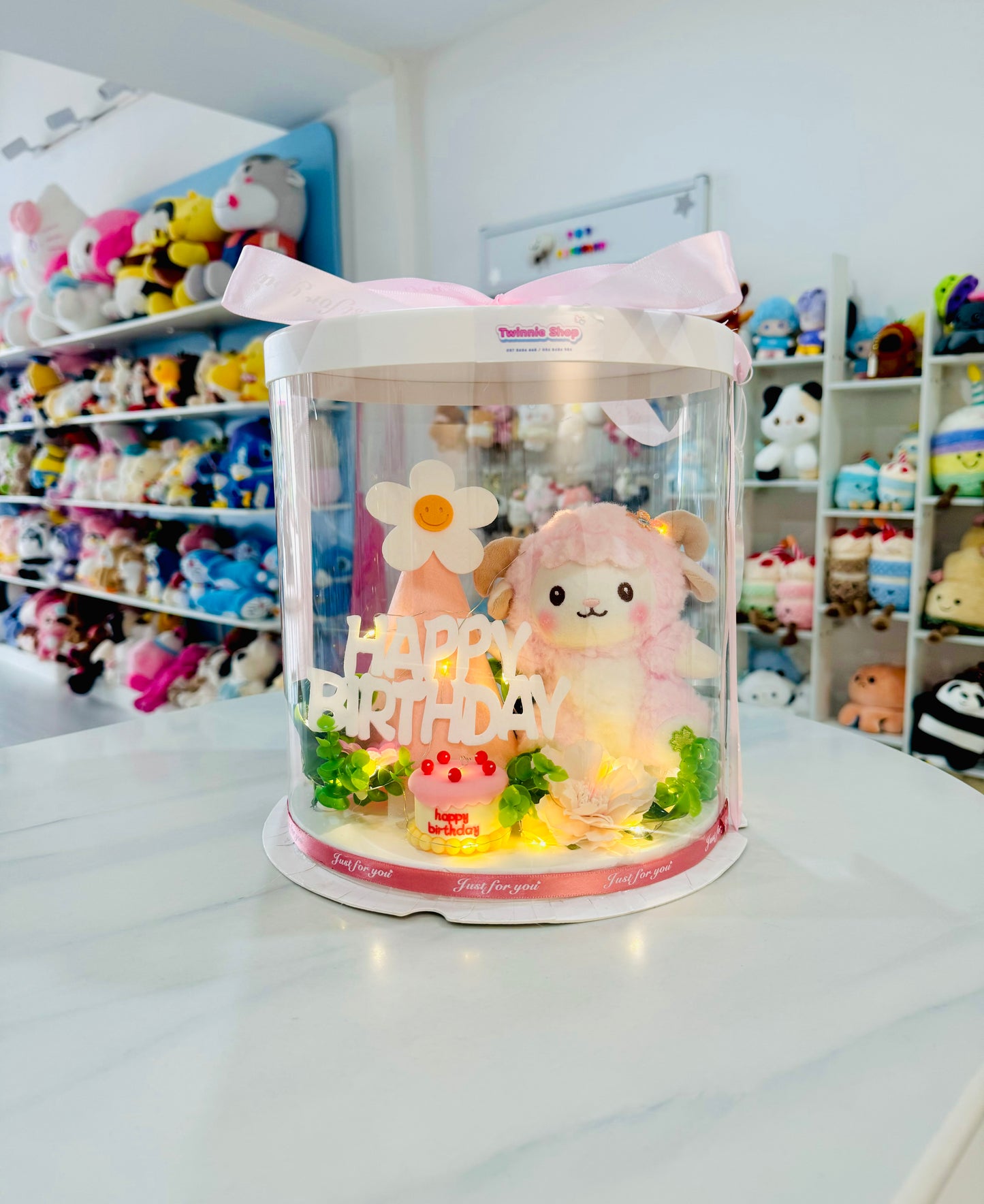 KCB | Pink sheep birthday set