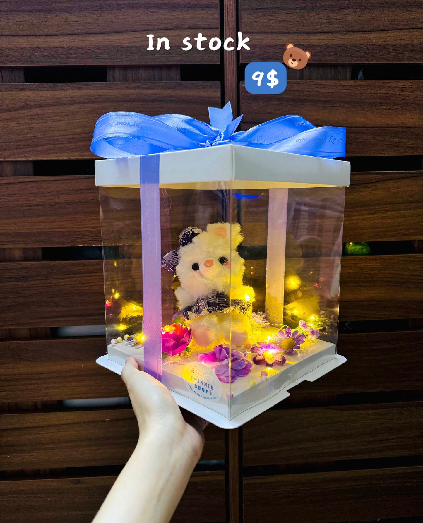 KCB | Keychain flower mini box