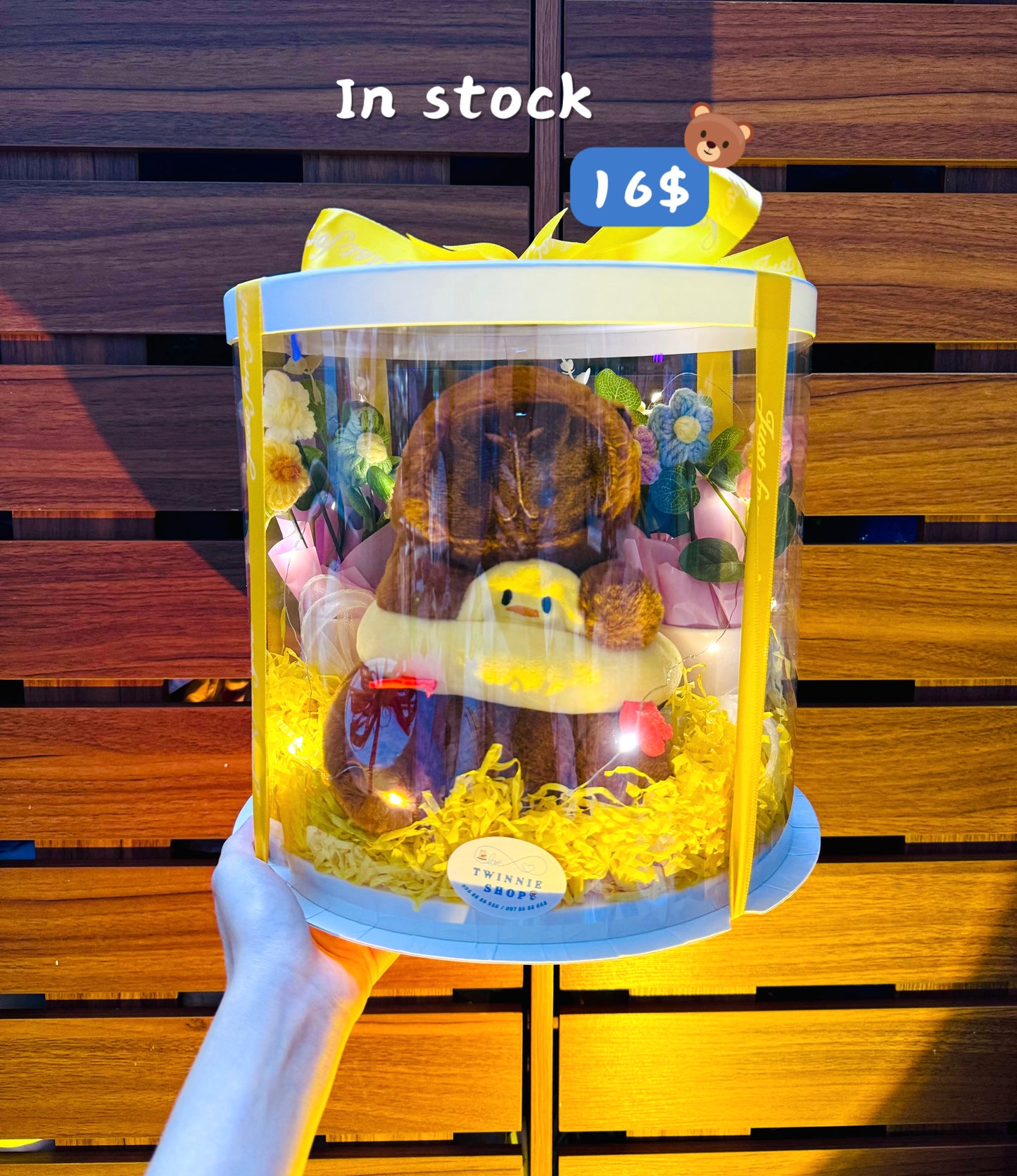 SRBFW | Teddy flower box