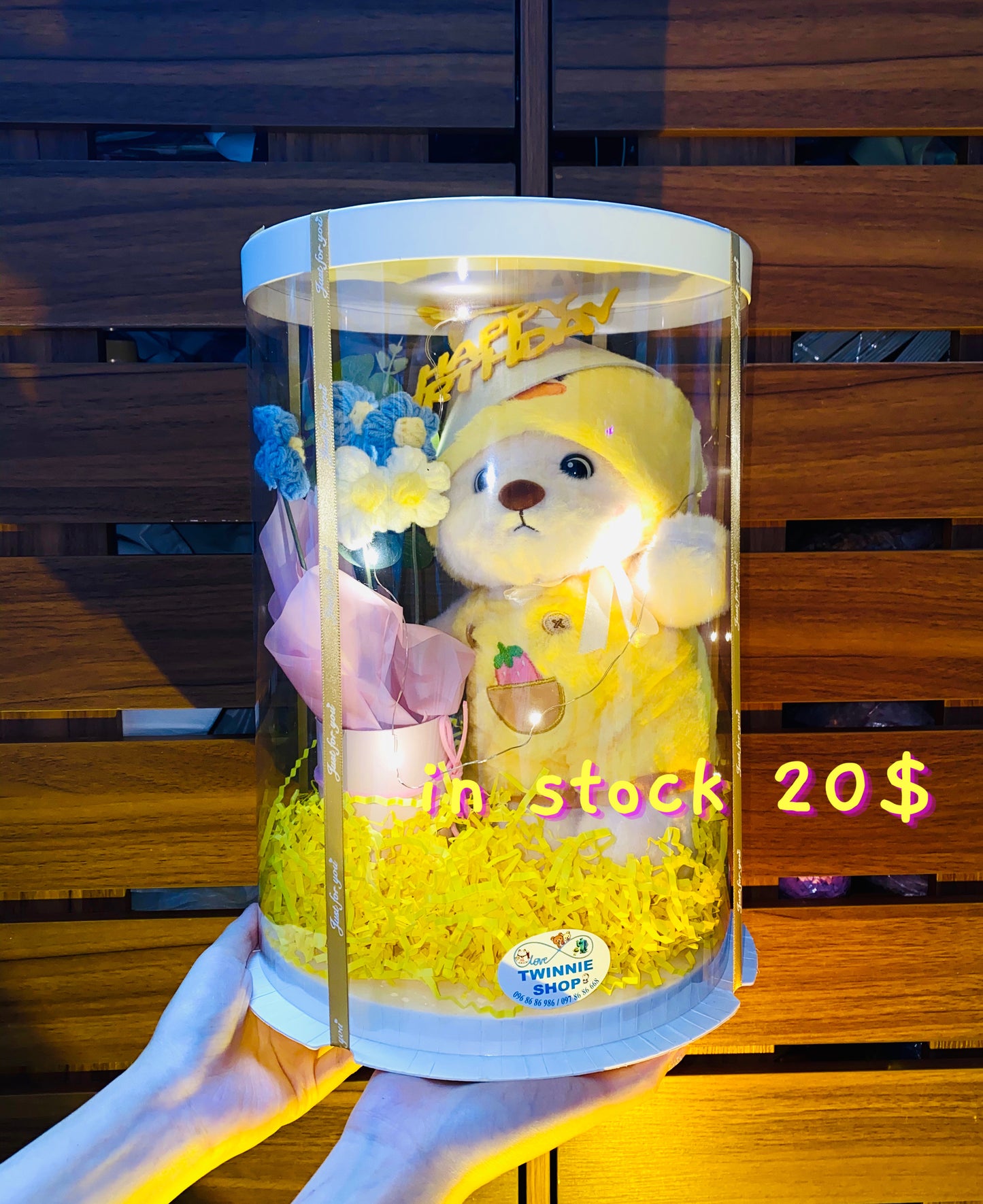 BD20 | teddy bear birthday gift set