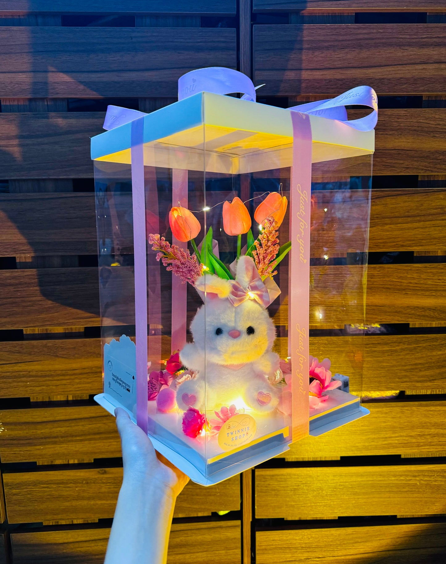 KCB | Rabbit keychain flower set