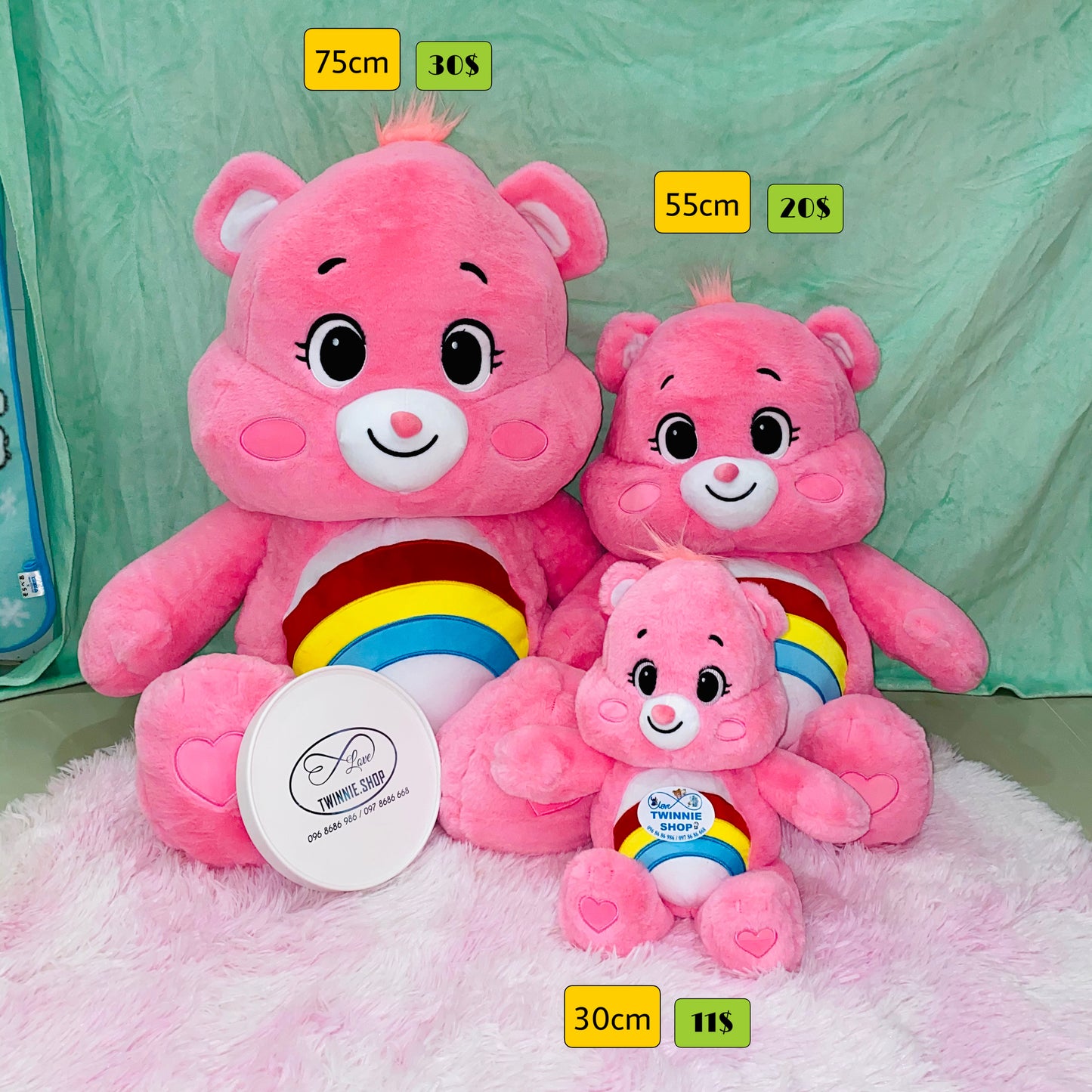 BT | Care bear all size
