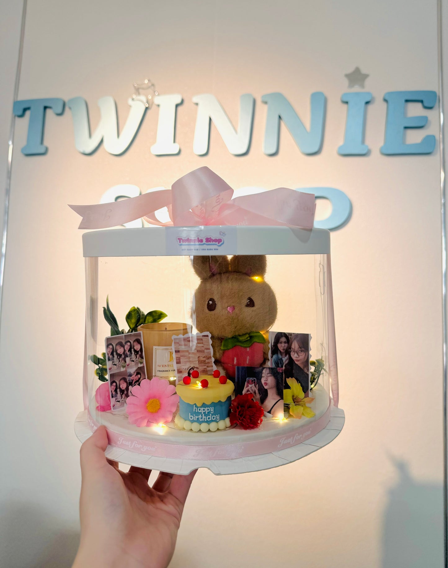 CD | Rabbit candle cake set