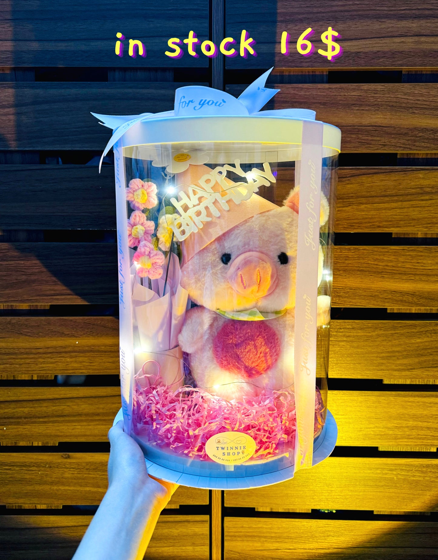 BD16 | Cute pig birthday set