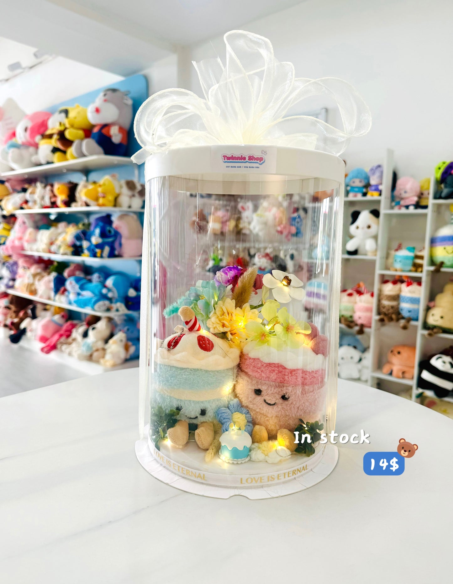 KCB | Cake couple flower set
