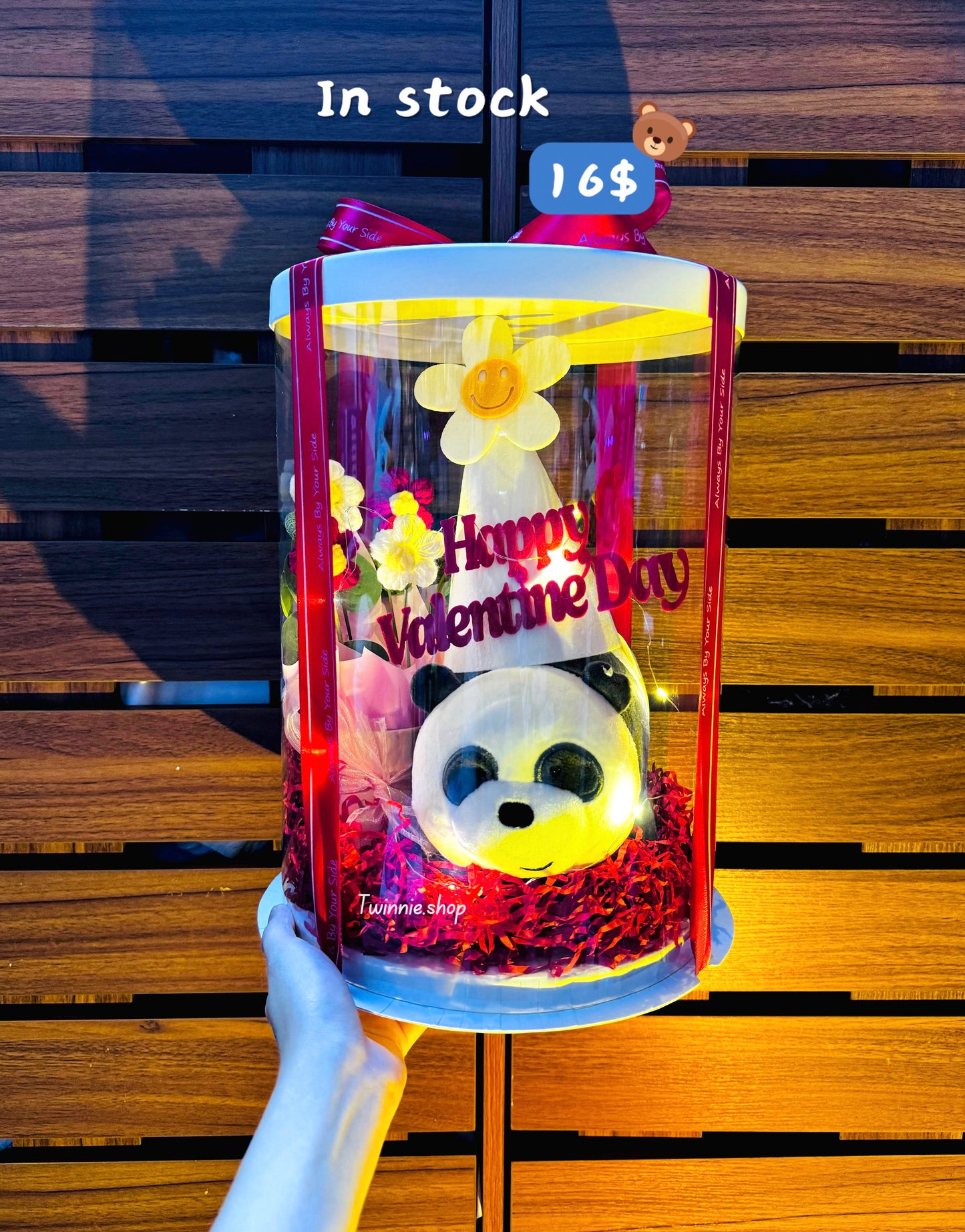 VLT | Panda Valentine red set