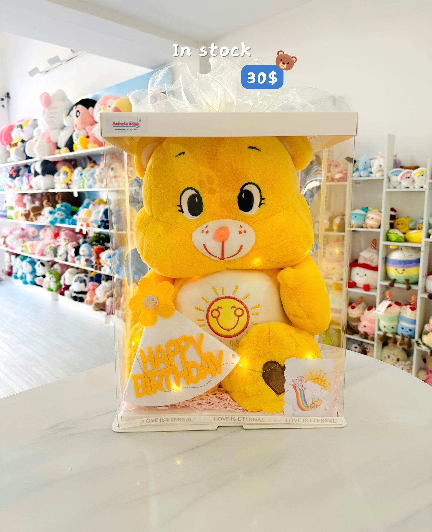 BB | Yellow care bear birthday set