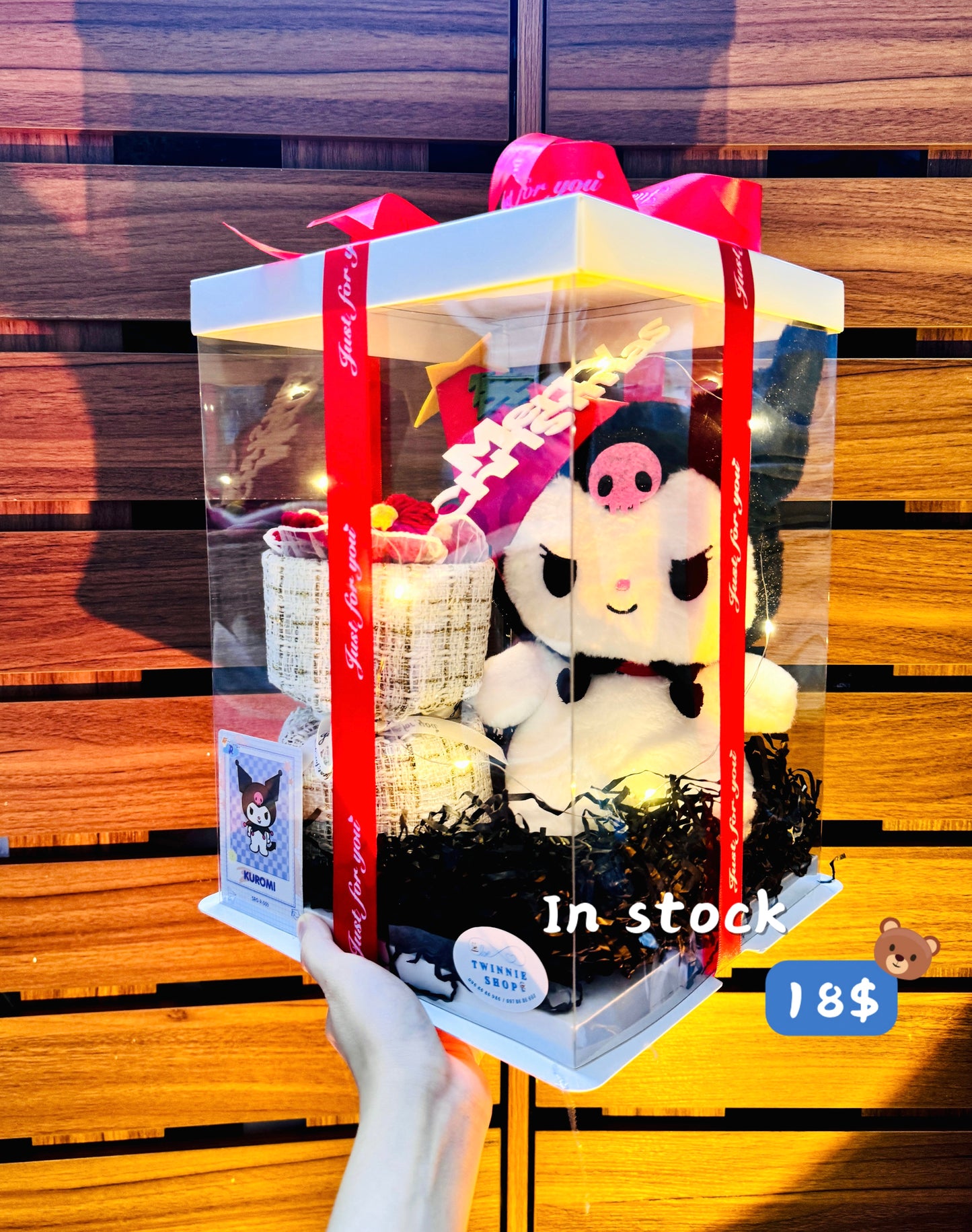 Xmas | Kuromi flower bunch gift set