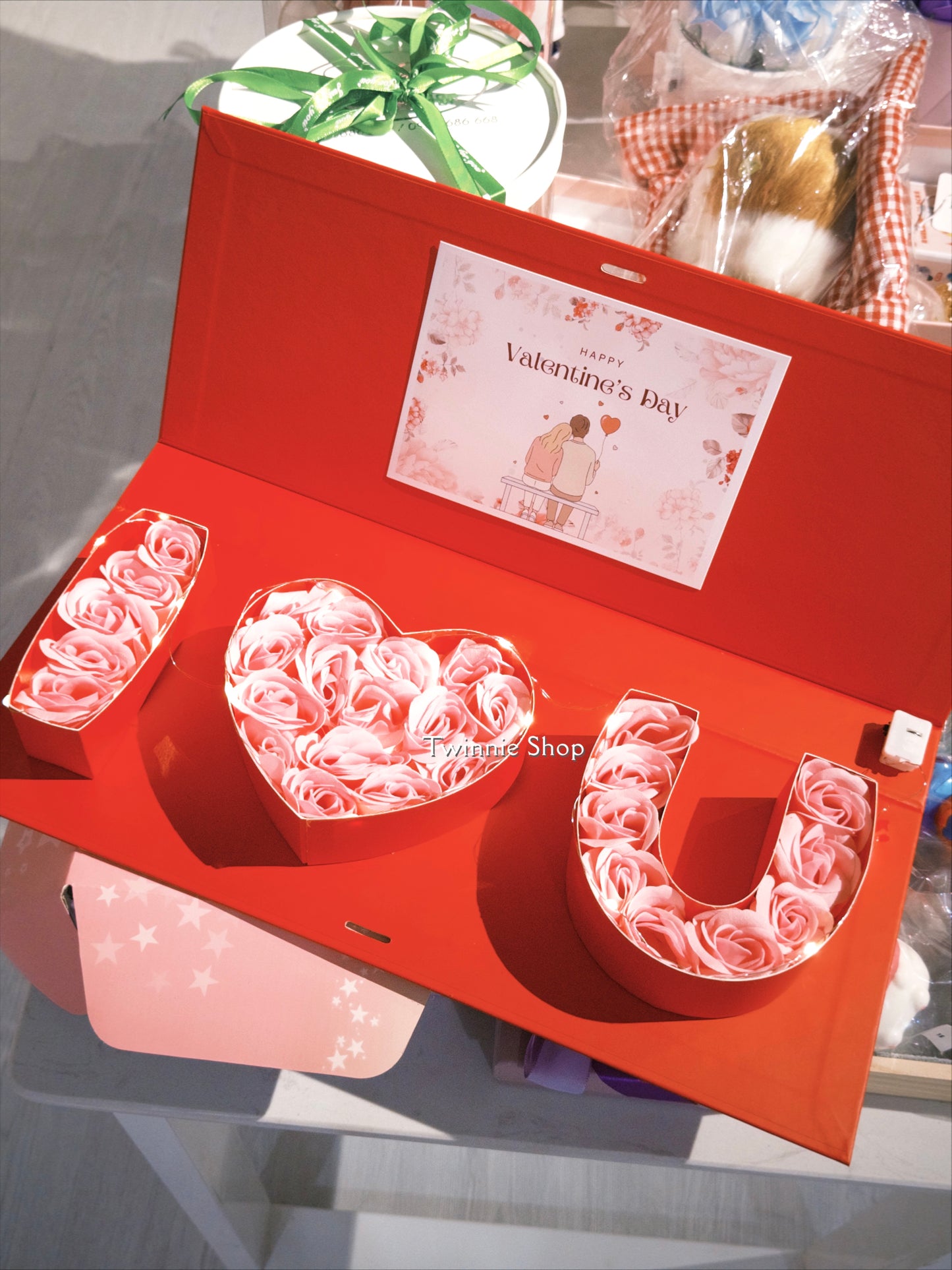FWB | I love you rose flower box