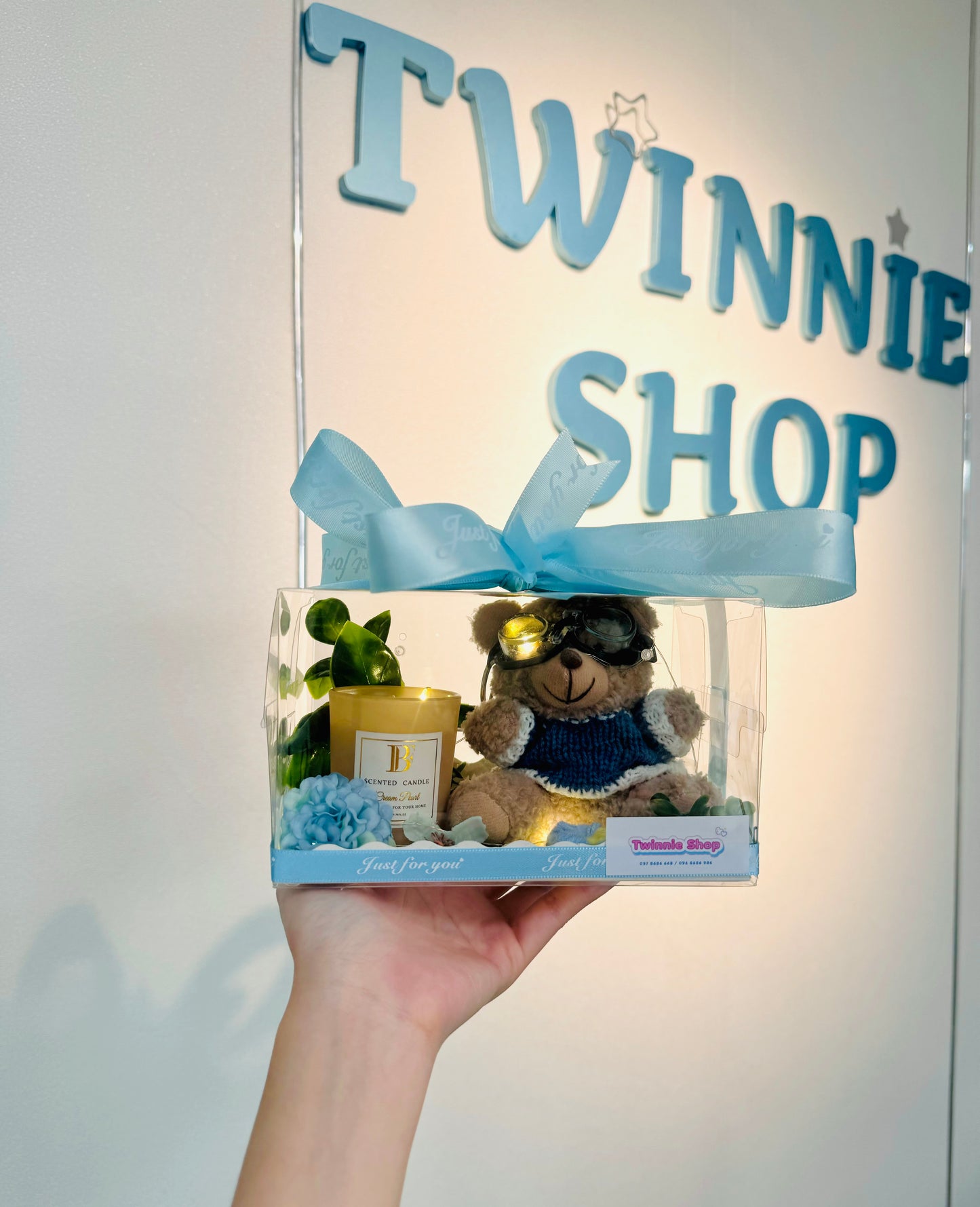 CD | Bear candle gift set
