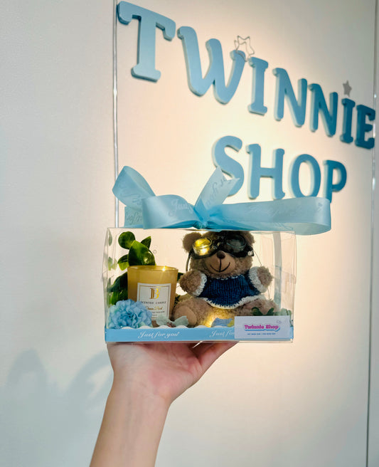 CD | Bear candle gift set