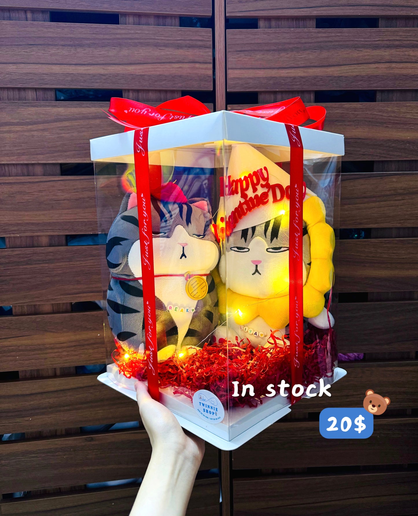 VLT | Couple cat valentine set