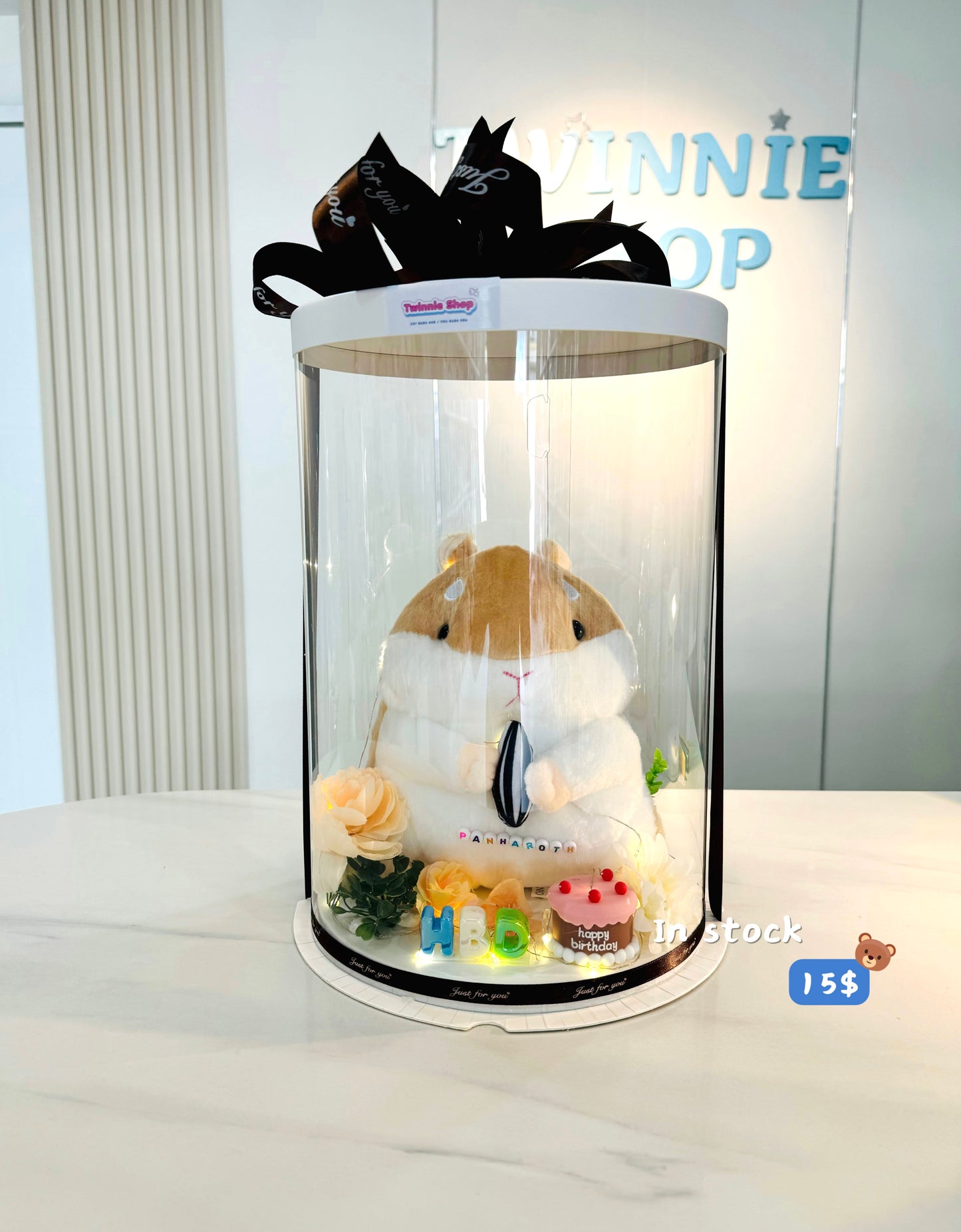 SRBC | Hamster cake flower set