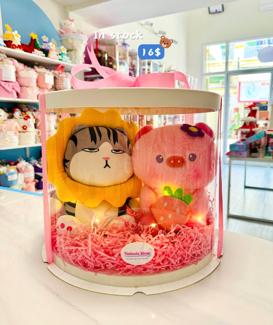 CPB | Piggy cat couple set