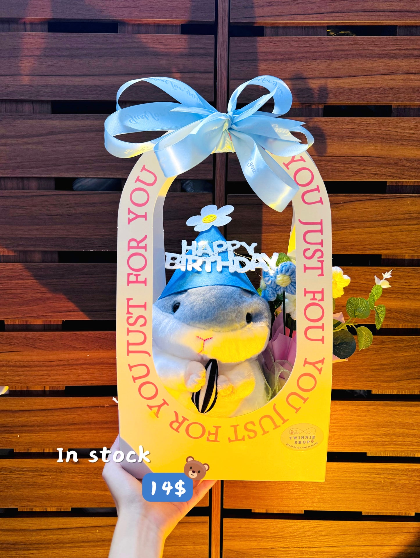 BD14 | Hamster birthday gift bag
