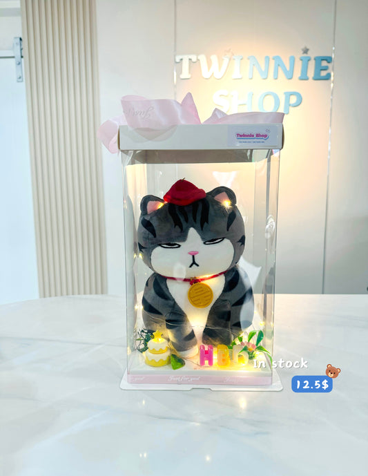 SRBC | Moody cat cake name set