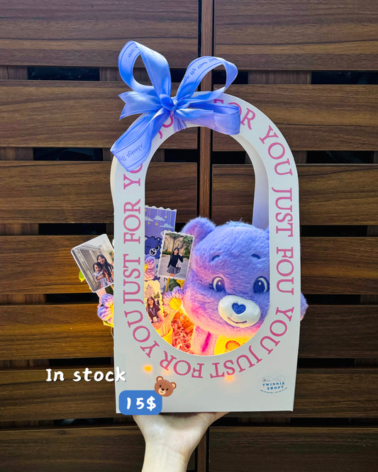 SRB | Care bear photo flower gift bag