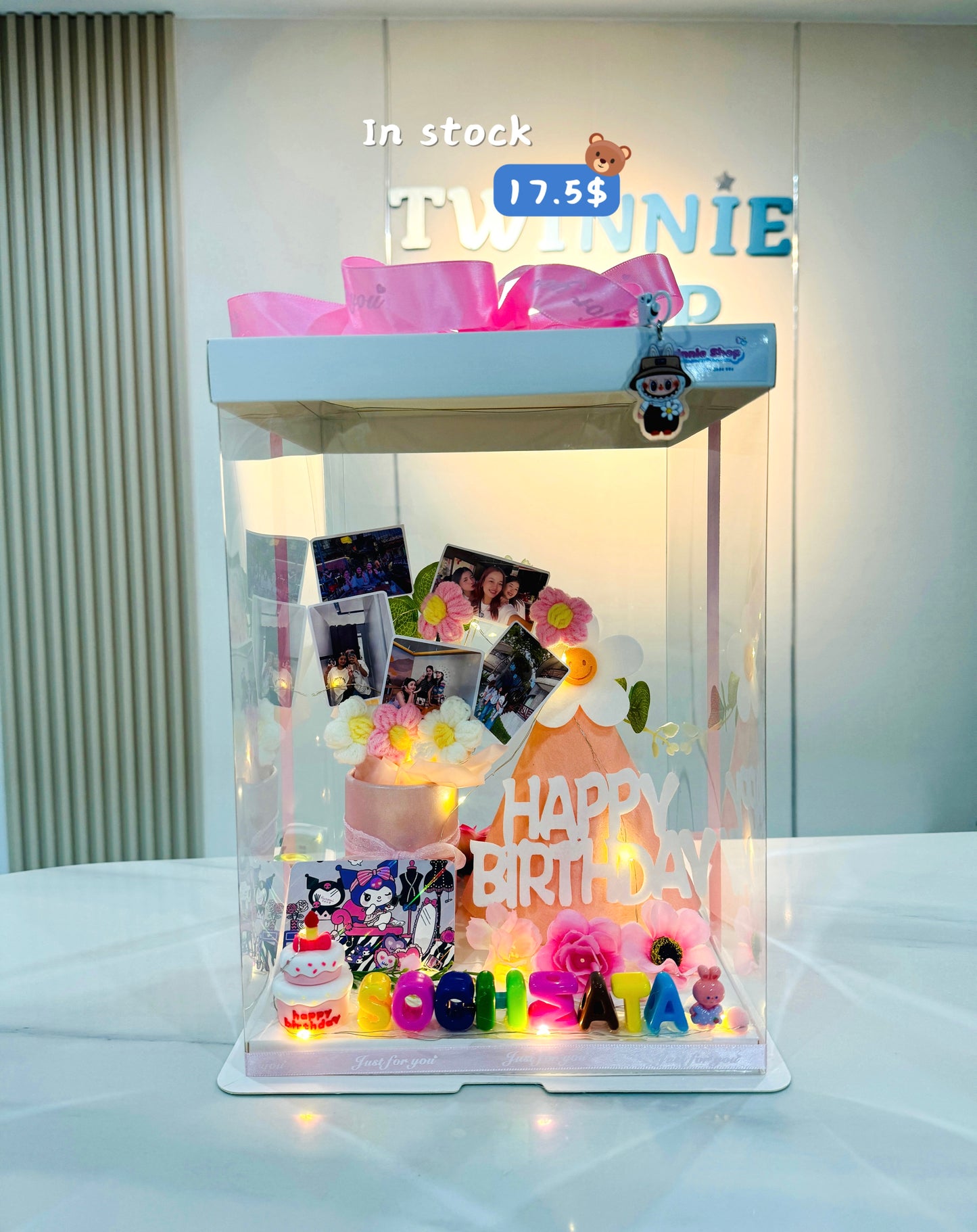 FWB | Pink birthday gift set