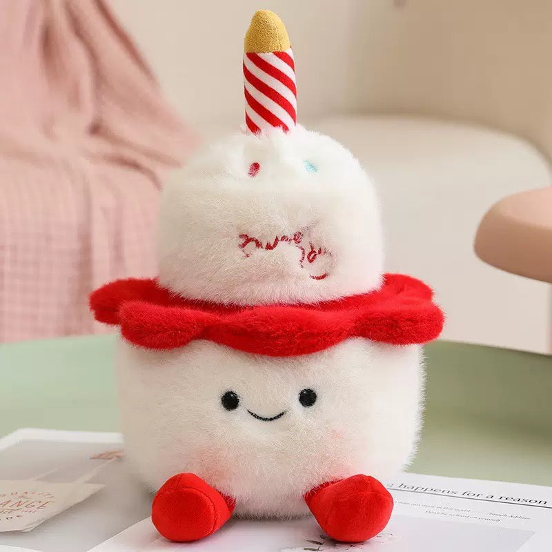 SD | Red candle birthday cake
