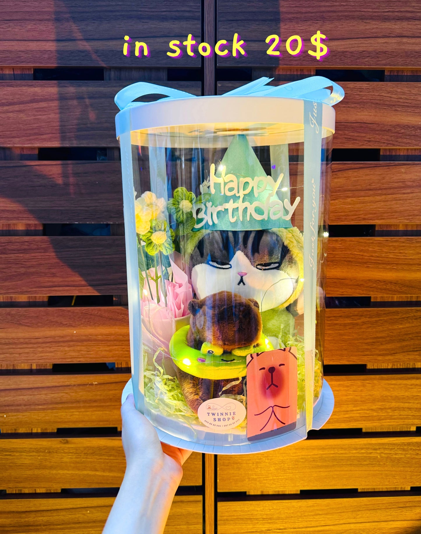 BD16 | cat birthday mix flower set