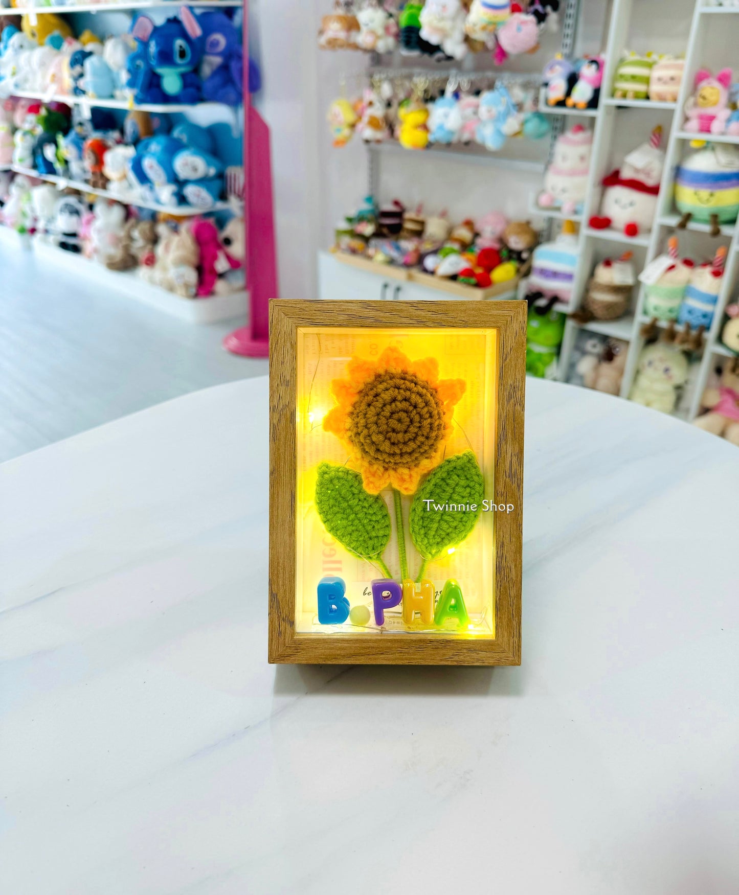 FWB | Crochet flower frame