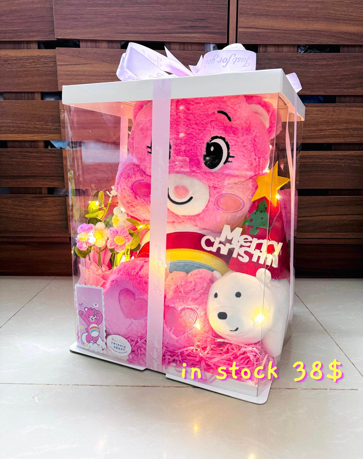 BB | Pink care bear mix big set